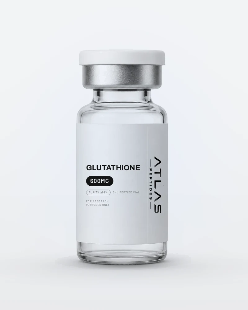 Glutathione 600 mg research vial, Atlas Peptides