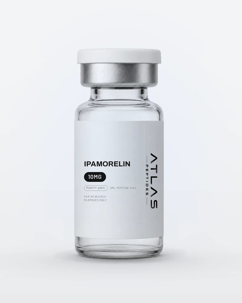 Ipamorelin 10 mg research vial, Atlas Peptides